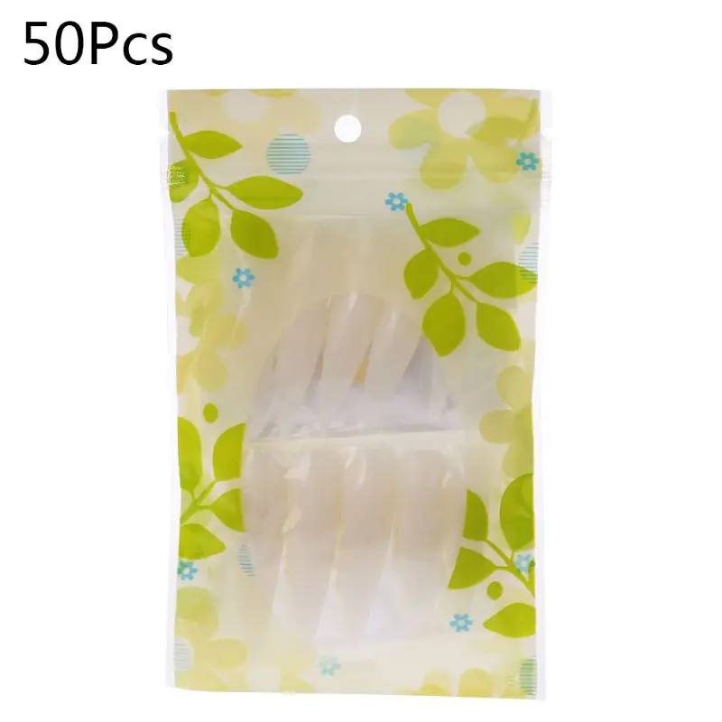 50 шт./компл. дизайн ногтей натуральные острые ногти стилеты длинные когти