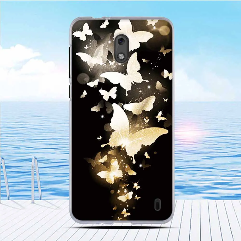 Чехол для Nokia 2 TA-1029 TA-1035 мягкие чехлы из ТПУ с цветным рисунком чехол |