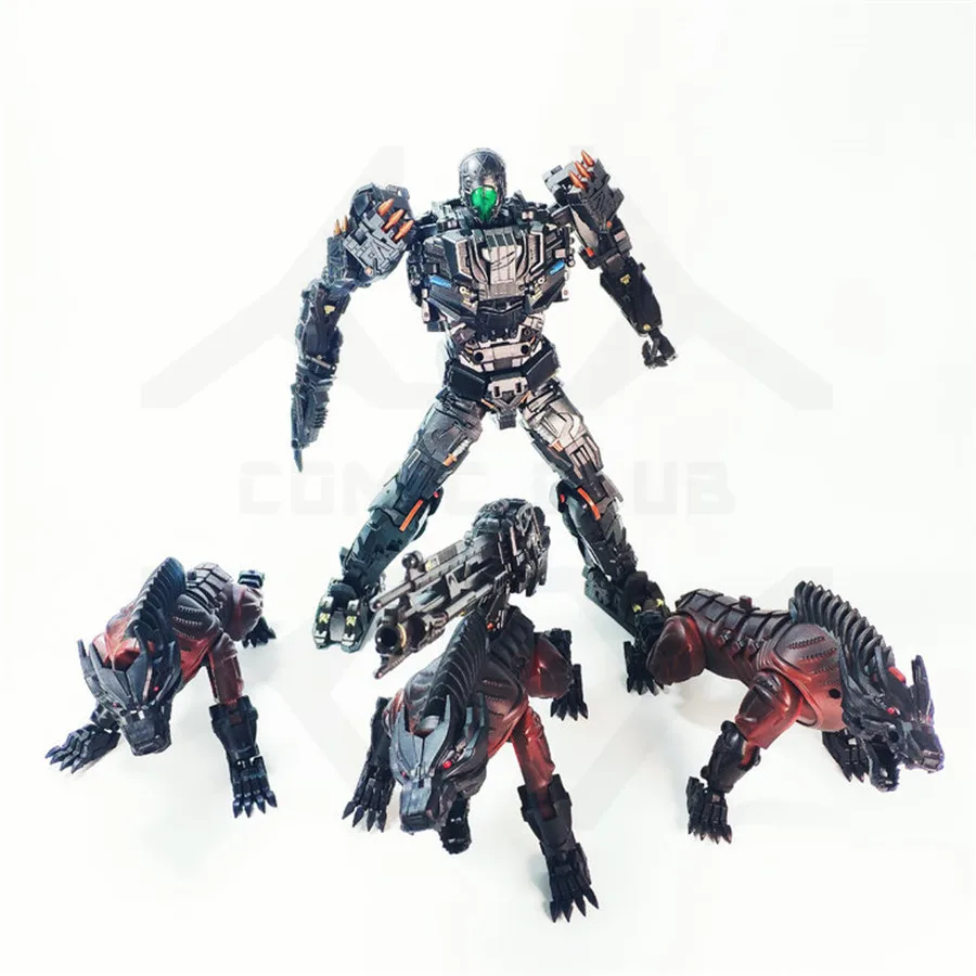 Comic Club BSL-01 трансформации Ко версия ут уникальные игрушки R-01 Steeljaw Lockdown содержит 3 волка фигурка игрушка