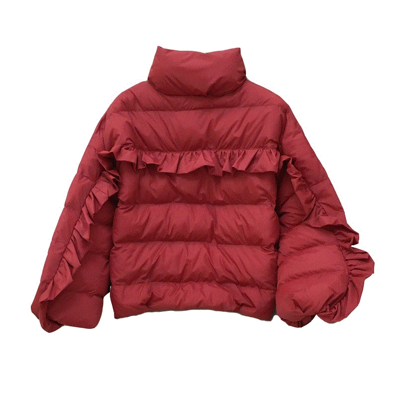 Женская зимняя куртка короткая НОВАЯ тонкая женская модная теплая верхняя