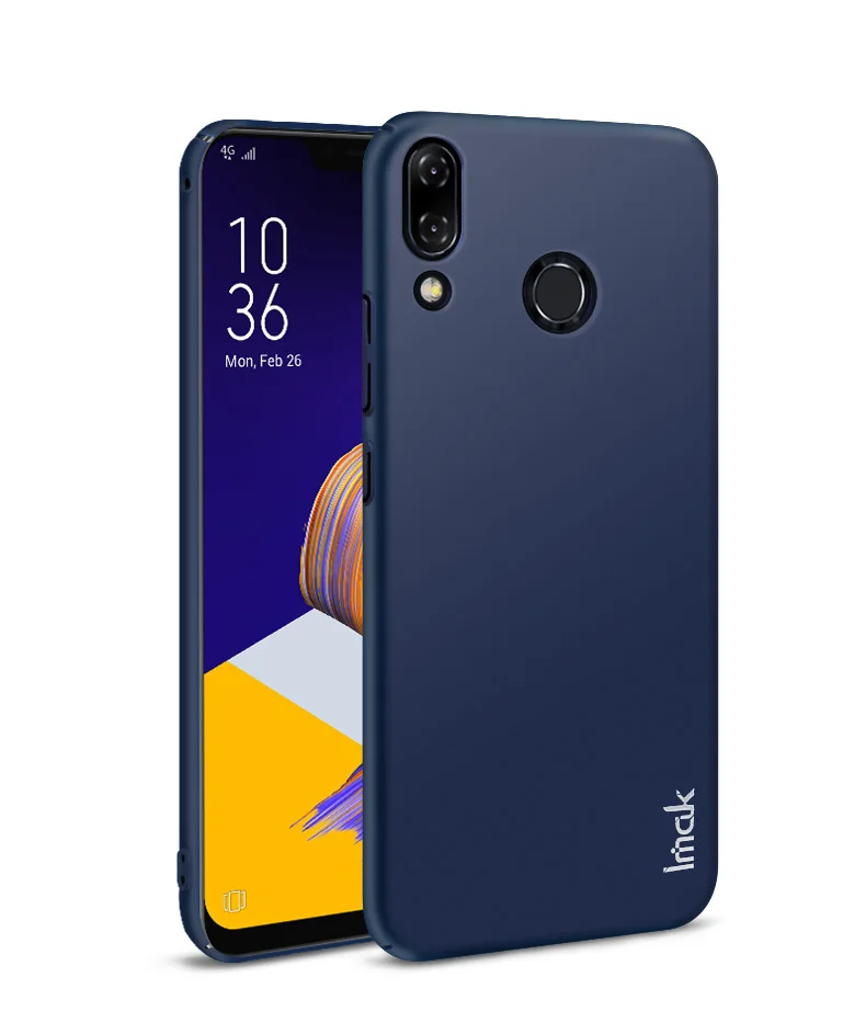 IMAK для Asus Zenfone 5 ZE620KL, чехол, Ультратонкий Жесткий чехол для телефона из поликарбоната, чехол для Asus Zenfone 5z ZS620KL с пленкой