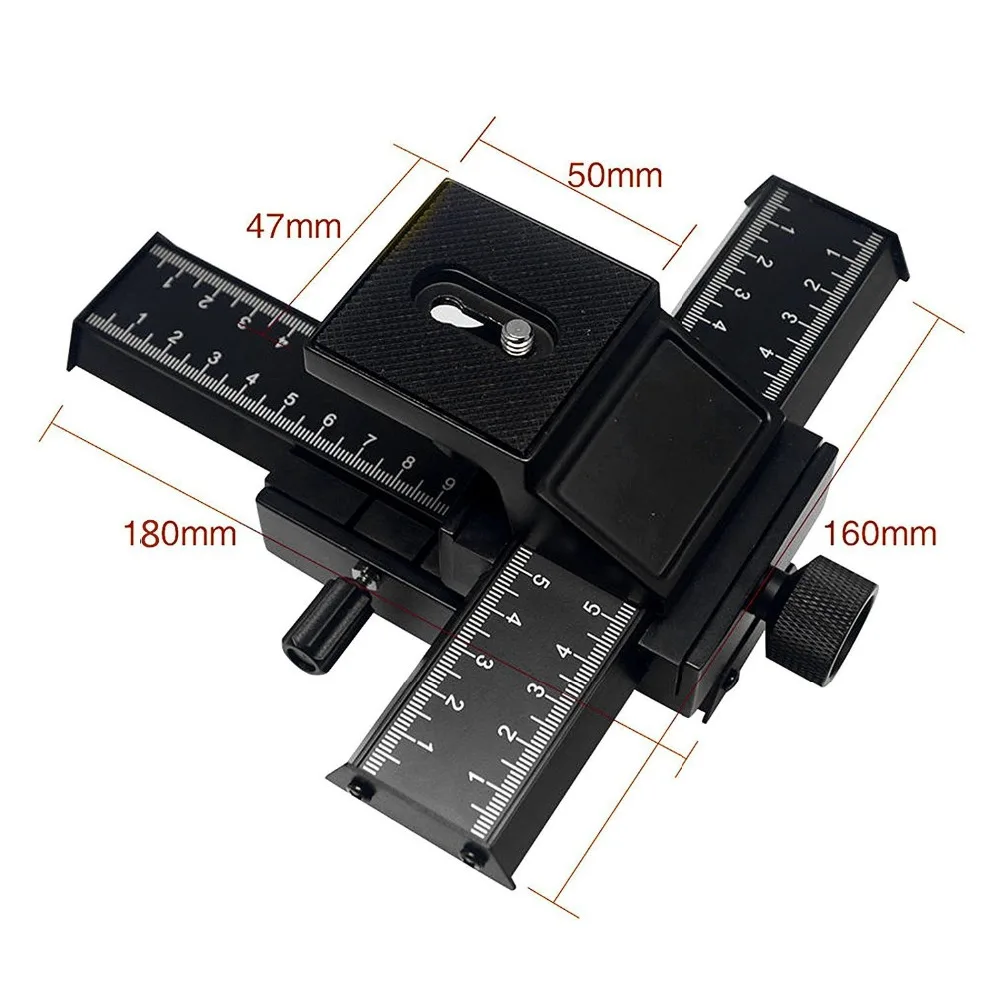 180mm Macro Focusing Rail Slider Close-up Shooting Head With Arca-Swiss Fit Clamp Quick Release Plate for Tripod Ballhead | Электроника