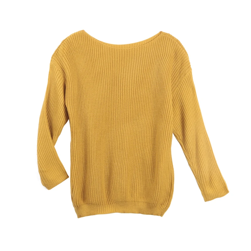 Для женщин пуловер с длинными рукавами свитер дамы джемпер открытыми плечами |