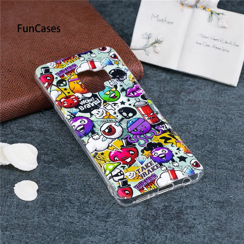 Светящийся чехол для coque samsung Galaxy S9 плюс + силиконовый S 9 Серебристые блеск крышка