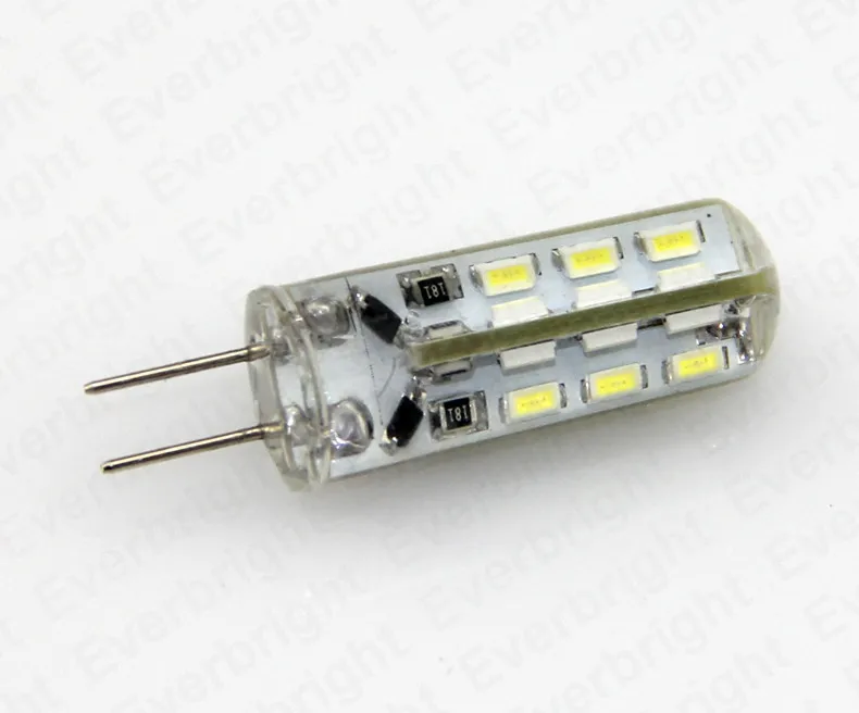 

10 pcs/lot SMD 3014 3W DC12V G4 Led Bulb Crystal Lamp 24 Leds 360 Beam Angle Cool/ Warm White Replace 30W halogen lamp