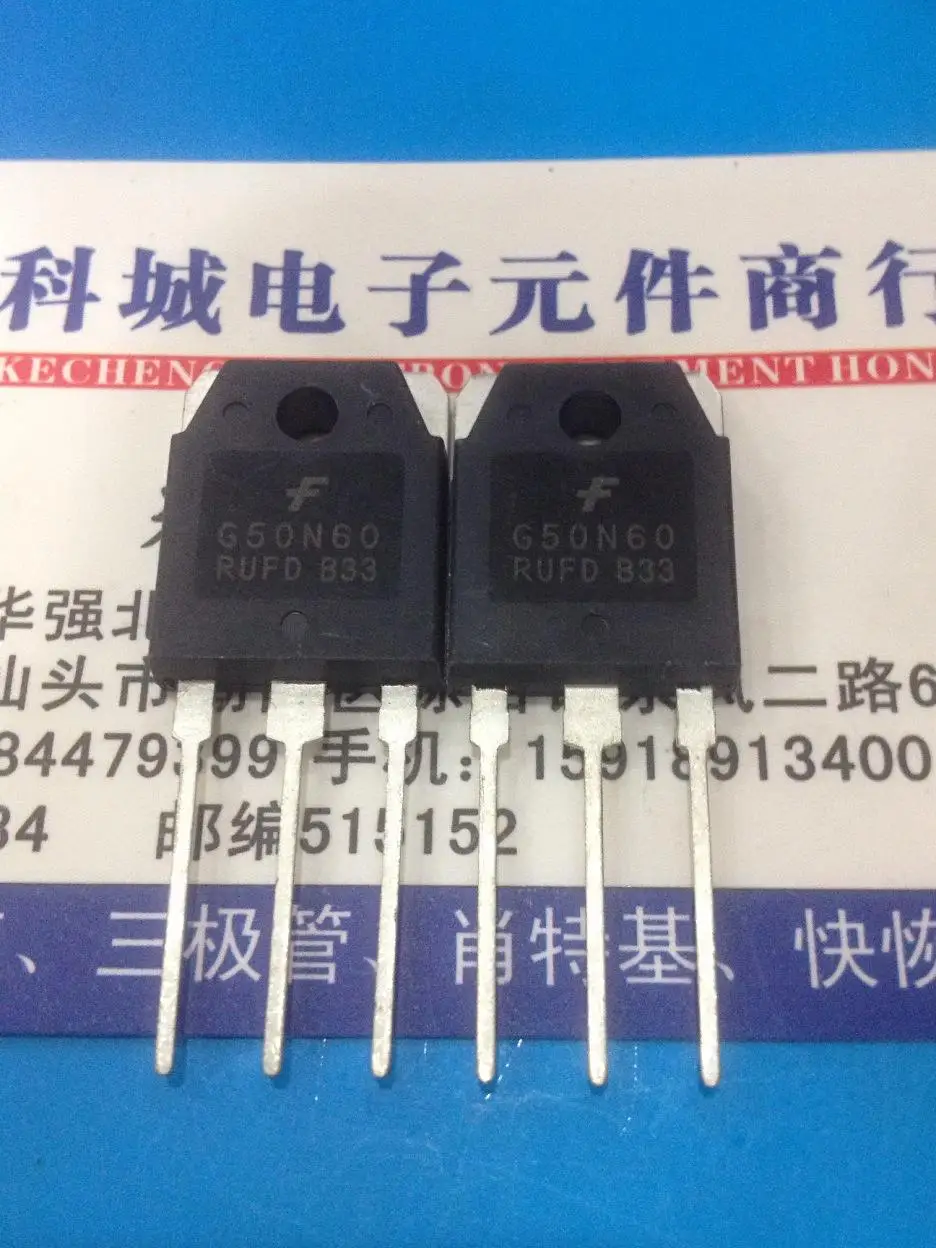 Сны-ic 10 ШТ./ЛОТ IGBT G50N60RUFD TO-3P |