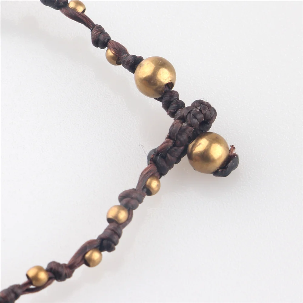 2018 простая плетеная вручную винтажная цепочка из одного ряда с каменными