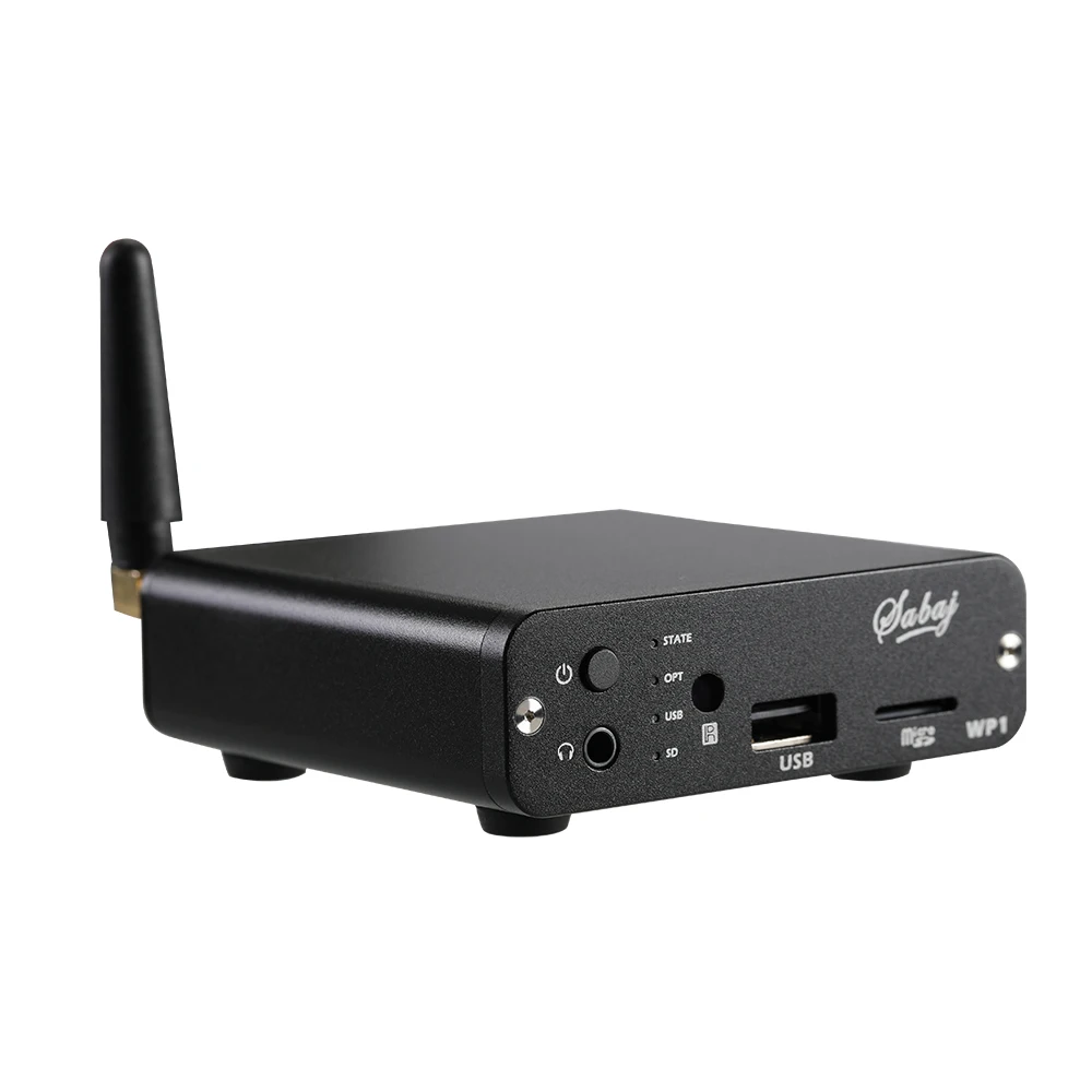 Sabaj WP1 музыкальный аудио плеер и усилитель для наушников беспроводной Wifi Встроенный усилитель чип MP3