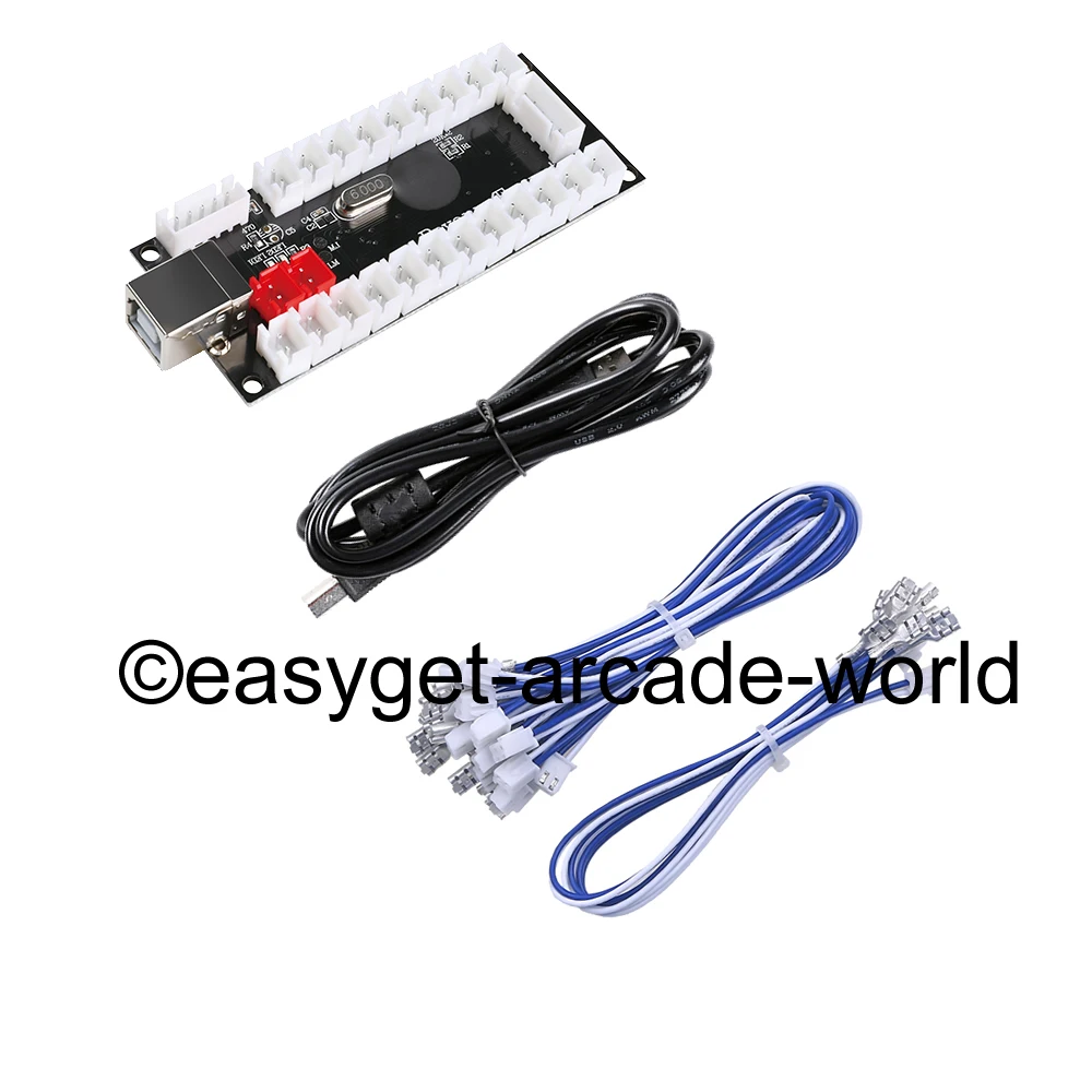 USB кодировщик Reyann с нулевой задержкой для ПК джойстик в стиле HAPP и кнопки MAME Raspberry