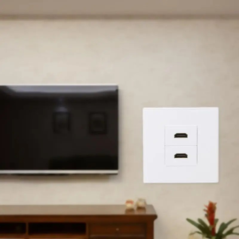 86 Тип настенной панели разъем HDMI высокое разрешение цифровой ТВ сетевой кабель