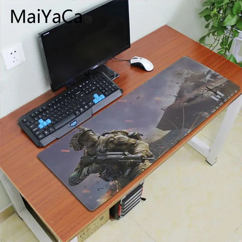 Maiyaca warface Beautiful Anime Mouse Mat Large Lockedge alfombrilla gaming pad gamer PC Computer mat | Компьютеры и офис