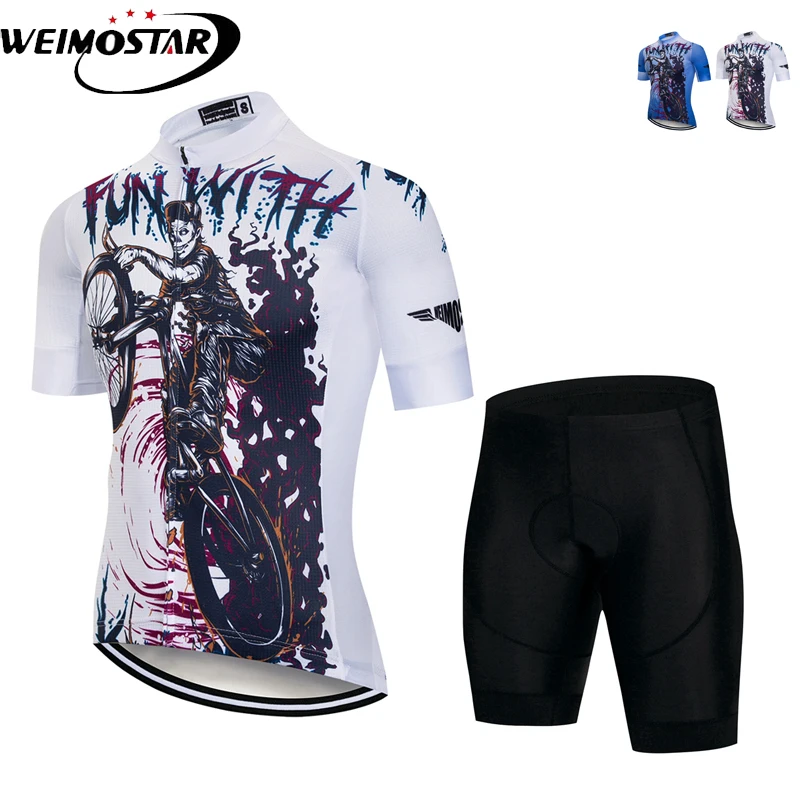 Weimostar Brand Team Cycling Clothing Men Set Bike Breathable Quick Dry Bicycle Wear/Short Sleeve Jersey Sets | Спорт и развлечения