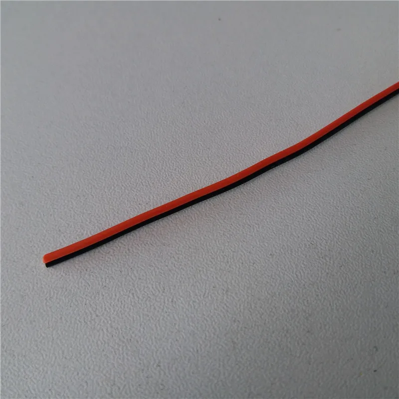 26AWG 2 ядра 18/20/22/24/26AWG провод из луженой меди красной/черный UL2468 акустический кабель электрического провода аудио кабель усилитель разделитель - Цвет: 26AWG