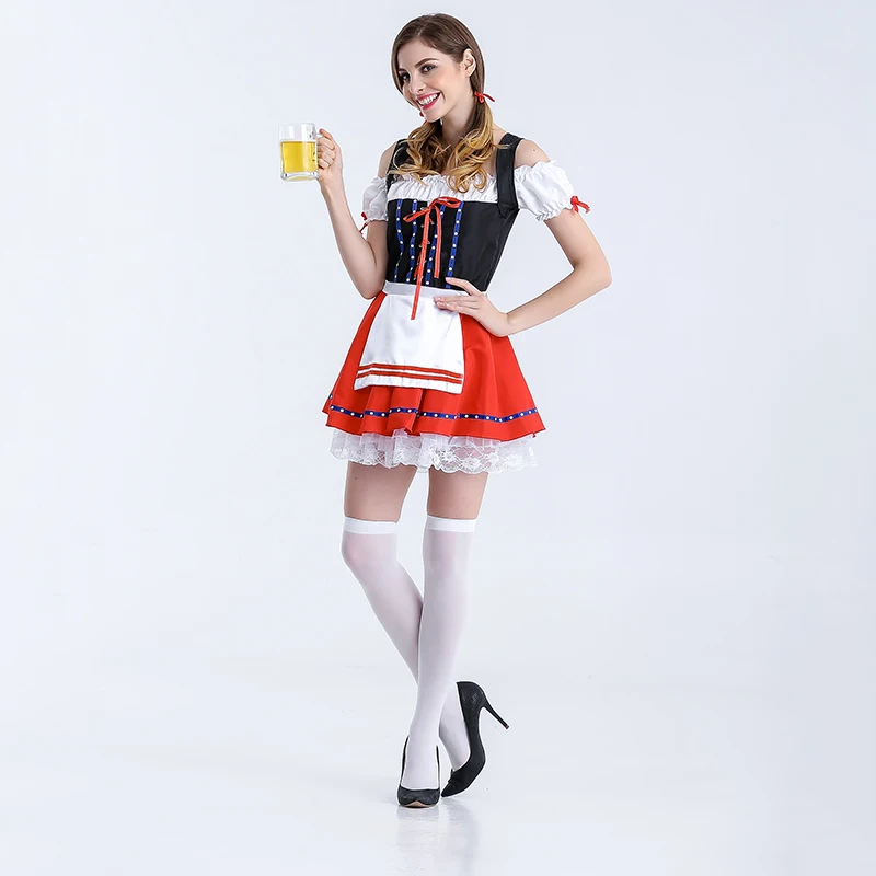 Женское пиво oktoberfest костюм для девочек взрослых женщин Германия карнавал