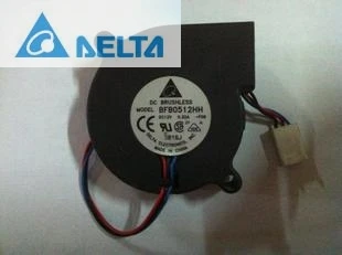 Для delta BFB0512HH 5015 5 см 50*50*15 мм DC12V 0.32A двойной шарикоподшипник турбо воздуходувки|turbo