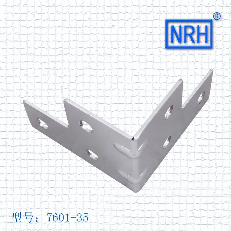 

NRH 7601-35 chrome corner Protector high quality Flight case road case brace performance equipment case cornerite chrome finish
