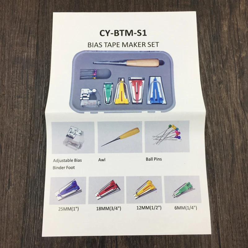 Инструменты для шитья ног Аксессуары 16 шт./компл. Набор изготовления тканевой