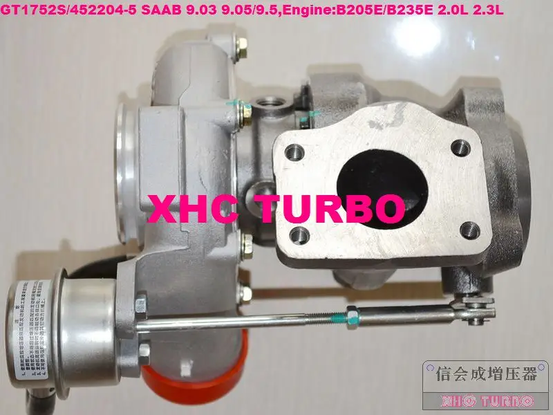 Турбокомпрессор GT1752S 452204 9172123 для SAAB 9 3 5 B205E B235E B308E 2.0L 2.3L 3.0L|turbocharger ihi|turbocharger 2turbocharger
