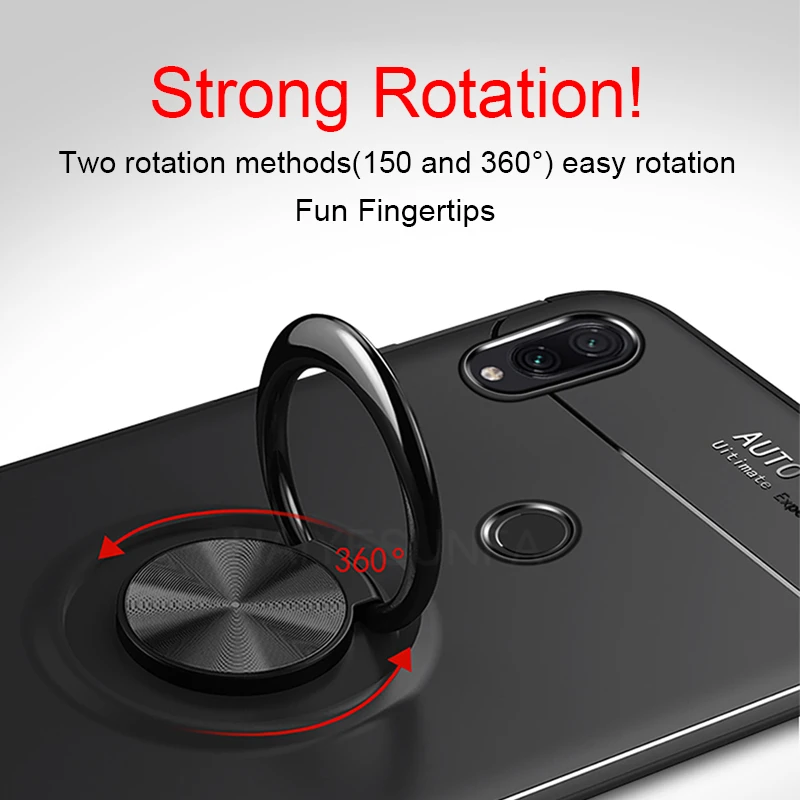 Роскошный Магнитный чехол-бампер для Redmi Note 7 5 6 Pro силиконовый чехол A2 Lite