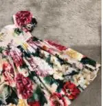only for dress Платье с цветочным рисунком для маленьких девочек, милое летнее платье для маленьких девочек, детская одежда высокого качества - Цвет: only for dress
