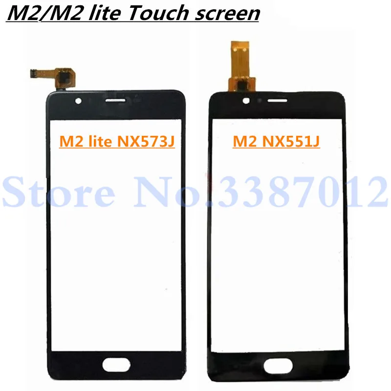5 ''сменный высококачественный сенсорный экран для ZTE Nubia M2 Lite NX573J / NX551J