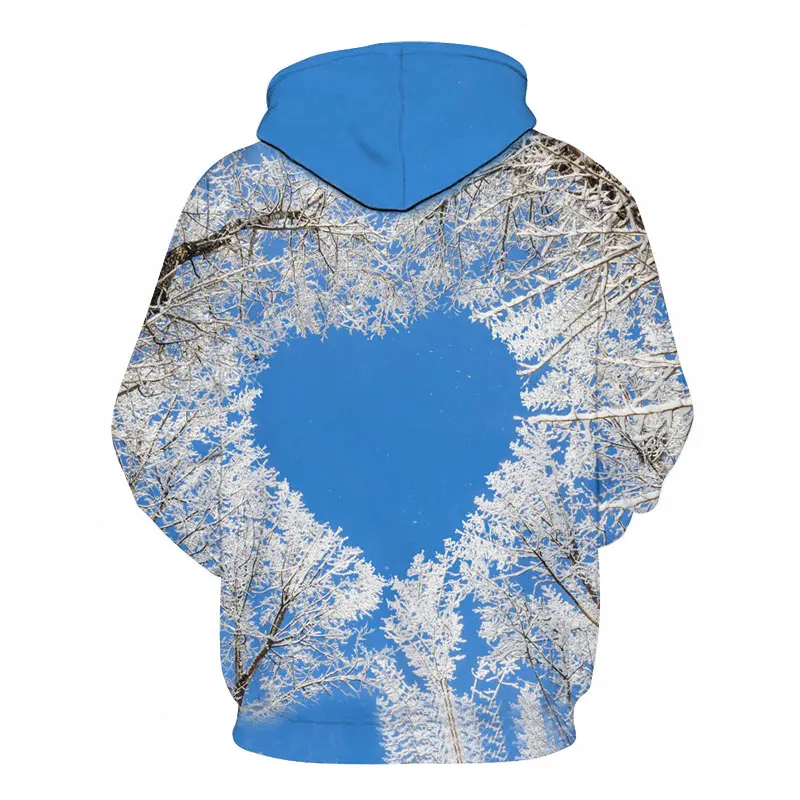 Fashion Sweatshirt Men / Women 3d Hoodies White in the winter Print pattern Slim Unisex Stylish Hooded Asian size | Мужская одежда