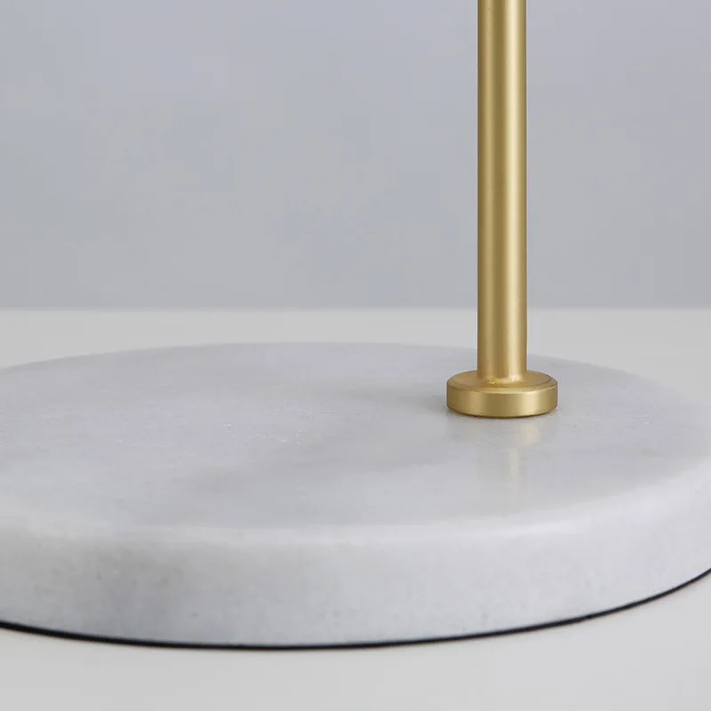 Tuda Бесплатная доставка металлическая креативная Настольная лампа с мраморной