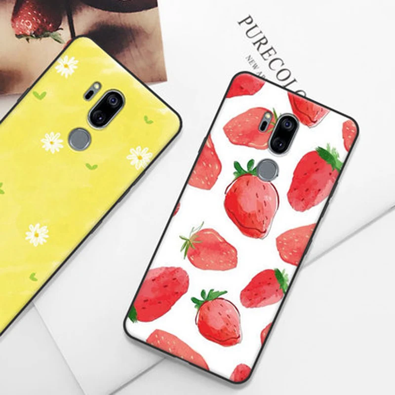 2 шт 6,1 дюймов для LG G7+ ThinQ ase мягкий чехол s для LG G7 чехол ThinQ чехол Ретро чехол на телефон с изображениями героев мультфильмов для LG G7+ ThinQ