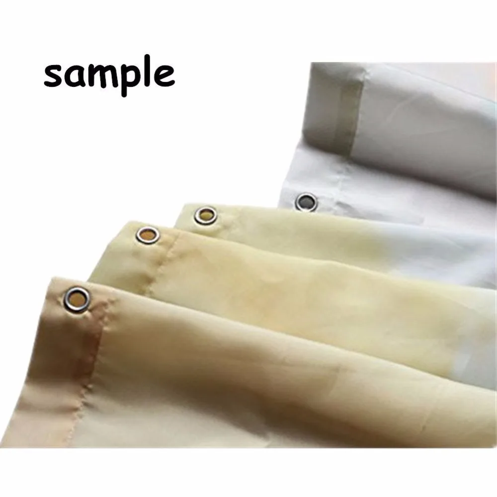 2017 душ Шторы Водонепроницаемый экологичный пляжные сок полиэстер Ткань для