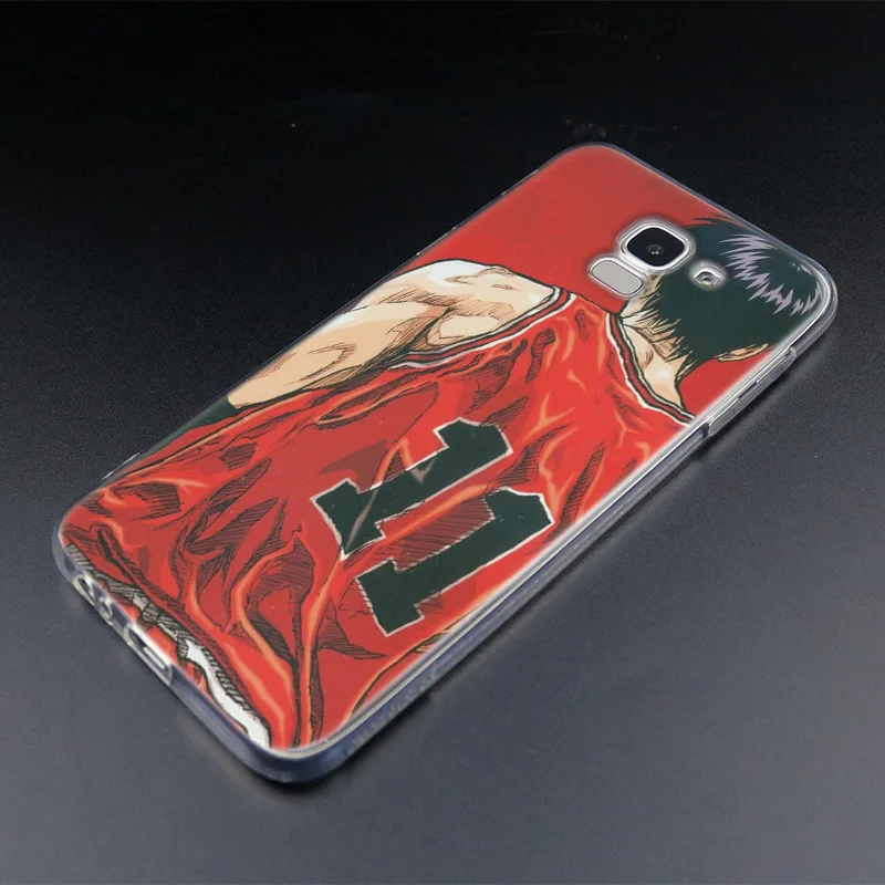 Hot Anime Slam Dunk Soft Silicone Case For Samsung Galaxy J2Pro J4 J6 J8 2018 J3 J5 J7 2016 2017EU Prime CORE Plus Fashion Cover | Мобильные