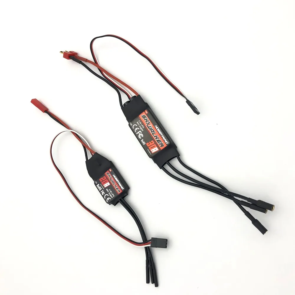 Hobbywing skywalker 20A 30A для мини 50 мм rc Самолет jet F16 F35 T45 T50 L39 F86 ME262 F18 viper|Детали и
