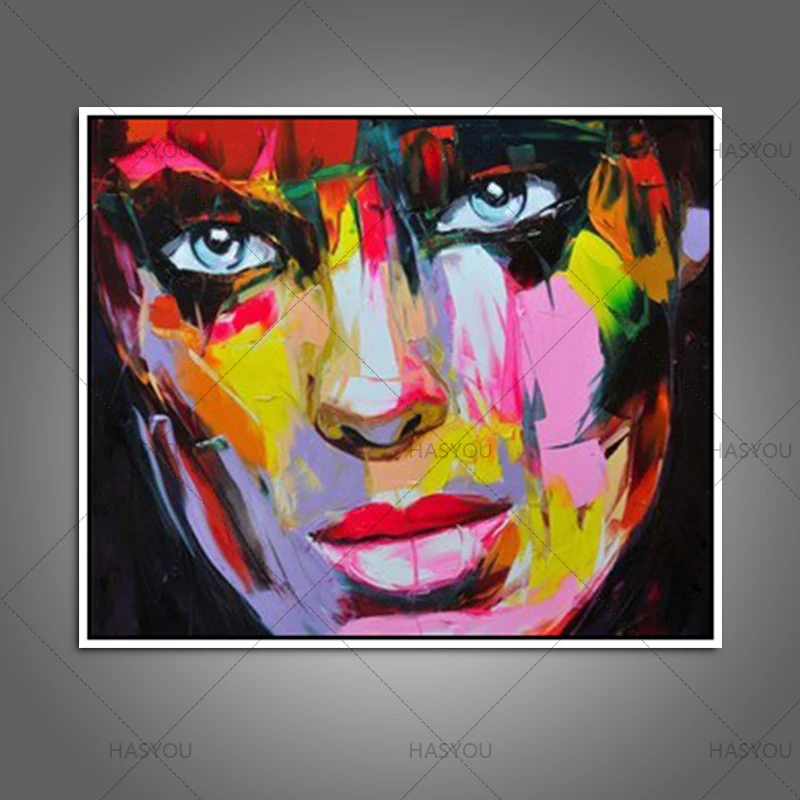 Handmade new style oil paintings big size canvas wall art modern abstract sexy woman figures pictures for living room decor | Дом и сад