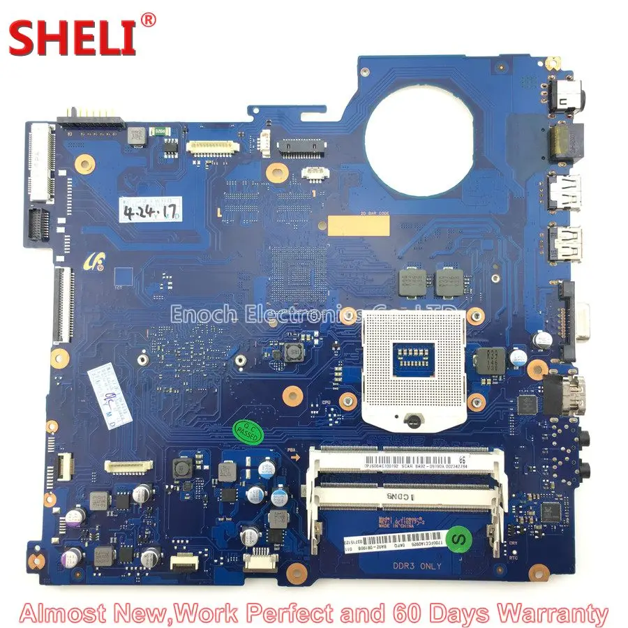 MOUGOL BA92-08190A BA92-08190B материнская плата для ноутбука samsung RV520 NP-RV520 BA41-01581A Jinmao-R HM65