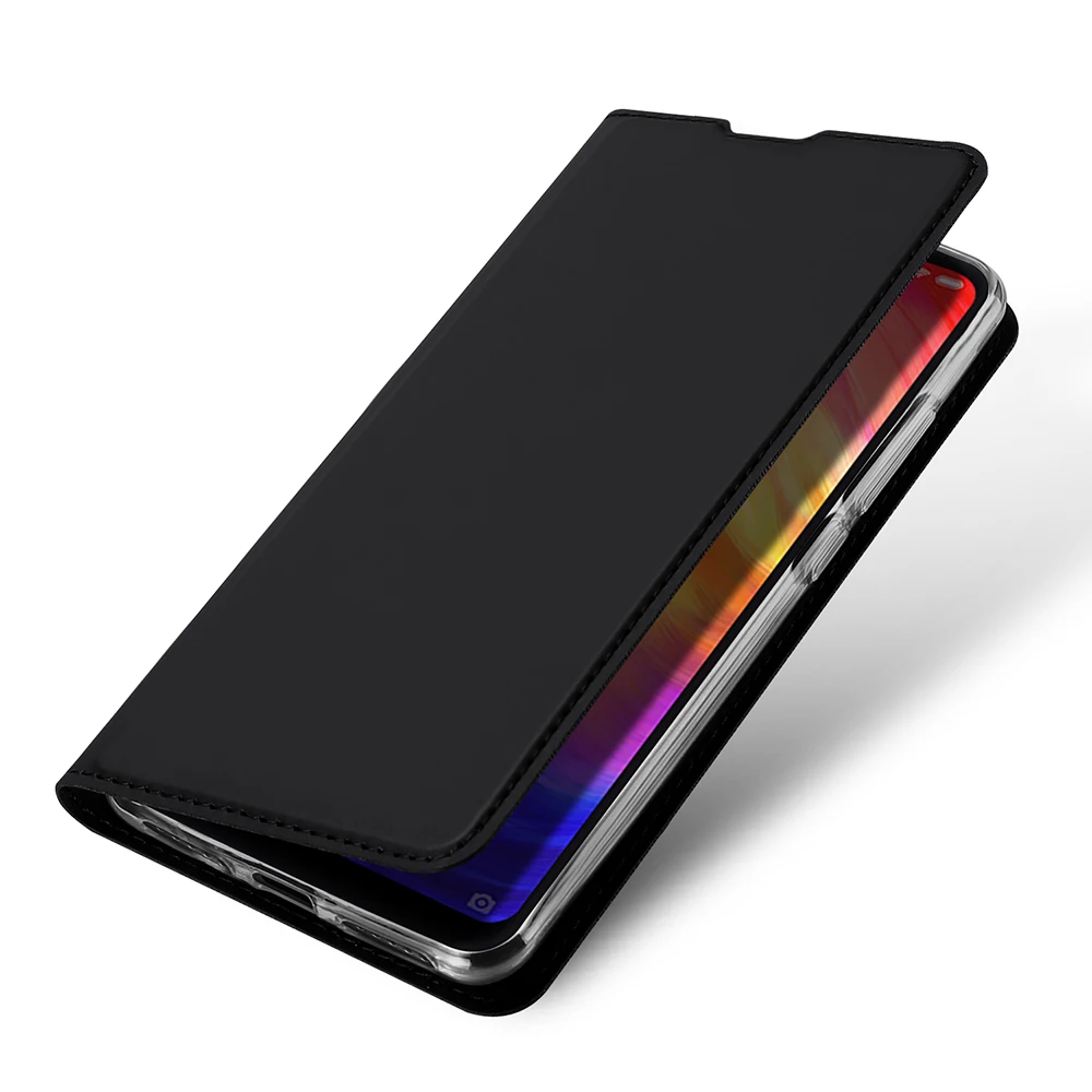 DUX DUCIS для Xiao mi Red Note 7 Чехол Play Роскошный кожаный флип чехол с подставкой