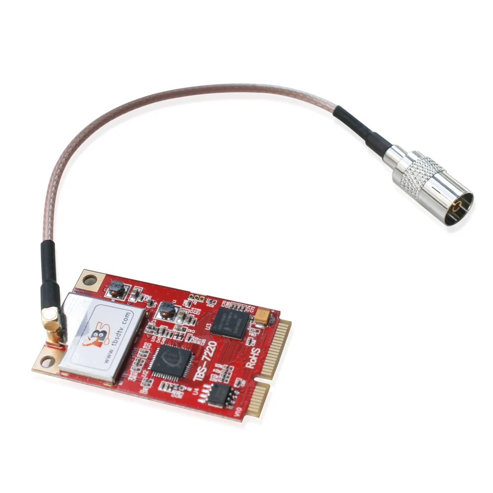 TBS7220 DVB-T2/T/C ТВ тюнер мини PCIe карты для ПК | Электроника