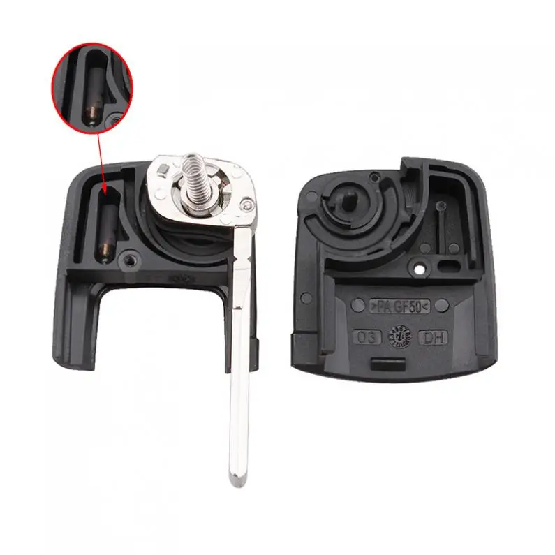 3 кнопки без ключа Автомобильный Брелок дистанционного управления с ключом чипом