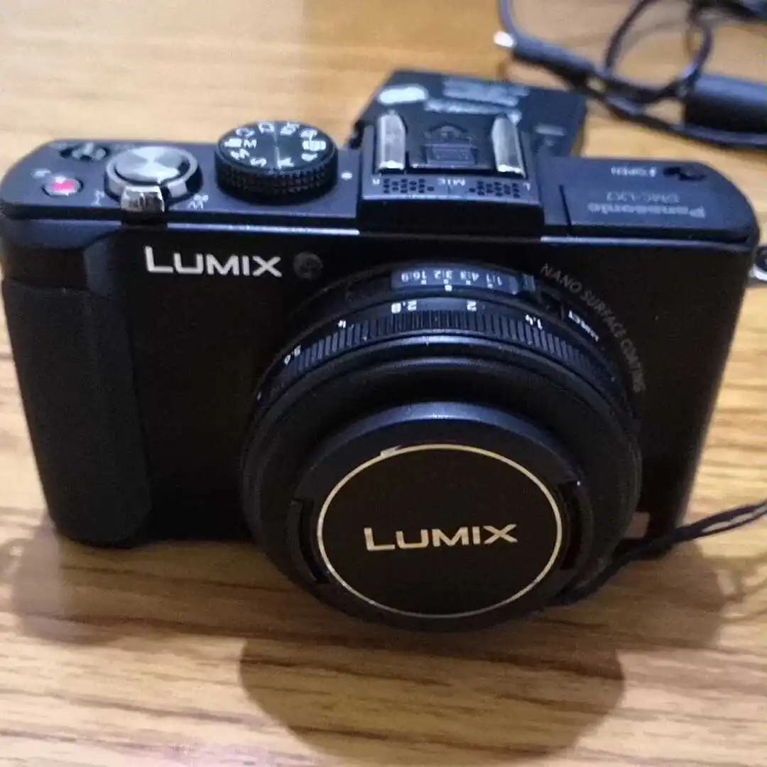 Б/у Panasonic LUMIX DMC LX7K цифровая камера 10 1 МП с оптическим зумом 3 0 x и 2 4 дюймовым ЖК