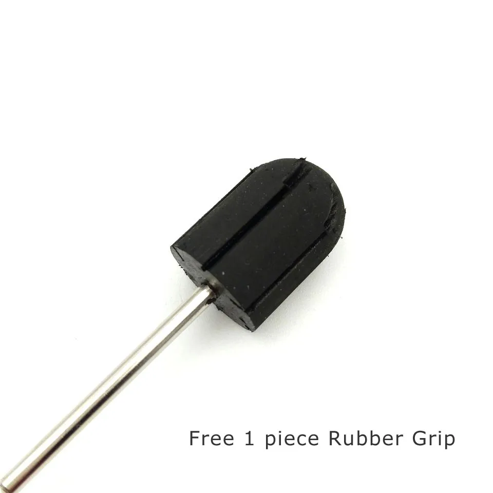 

50Pcs/pack 13*19mm Textile Sanding Caps Block With Grip Pedicure Care Polishing Drill Accessories Foot Cuticle Remove Tool