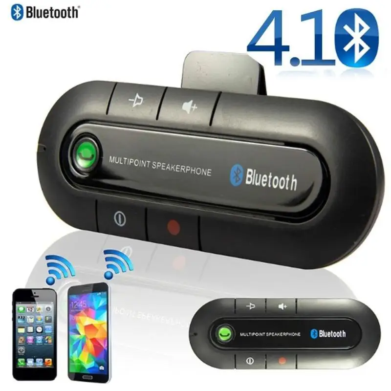 Беспроводной Bluetooth Handsfree автомобильный набор динамик телефон динамик для Mp3 телефона Chz