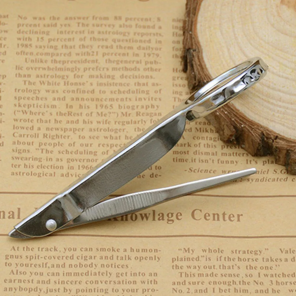 10X Лупа Пинцет портативный размер из нержавеющей стали увеличительное стекло с