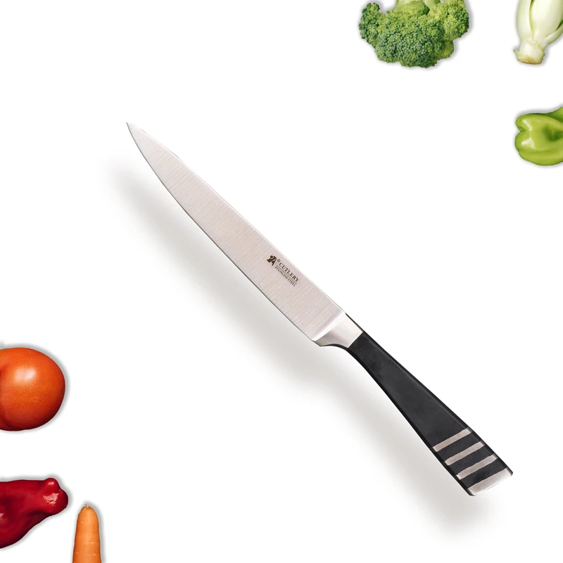 Фирменный кухонный нож шеф-поварские ножи 8 дюймов ломтерезка для резки высокоуглеродистой нержавеющей стали нож для овощей