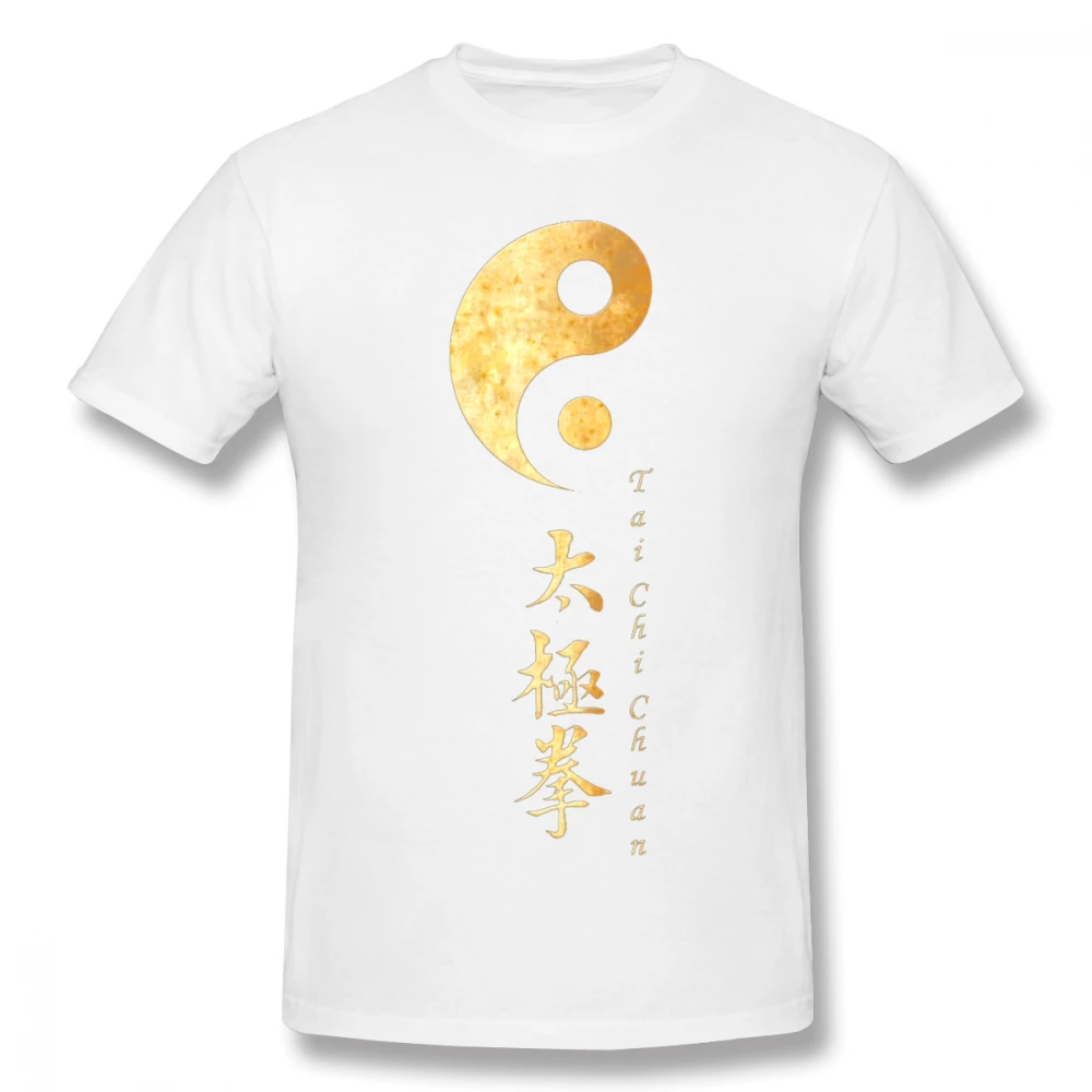 Новинка, распродажа, футболка "Тай Чи Инь Ян" для мальчика, Harajuku, S-6XL размера плюс, футболка, 3D принт, хлопок, дышащая - Цвет: Белый
