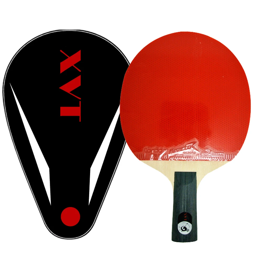 Распродажа ITTF XVT Dragon Wood ручная сборка ракетки для настольного тенниса летучей