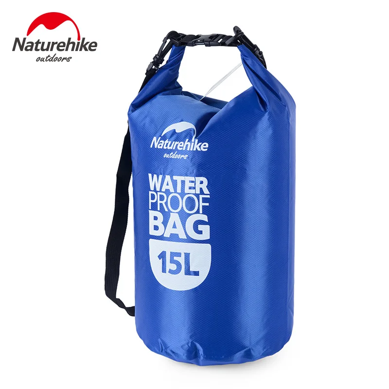 Naturehike 15l водонепроницаемая сумка отдых на природе хождение байдарках рафтинг