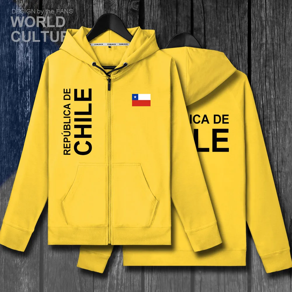 Chile CL CHL чилийские мужские флисовые толстовки зимние трикотажные пальто куртки и