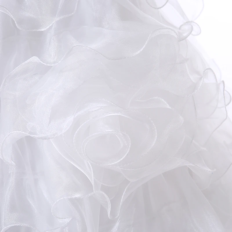 Forevergracedress 2017 реальные фотографии Белый Quinceanera платье с длинным Стразы спинки