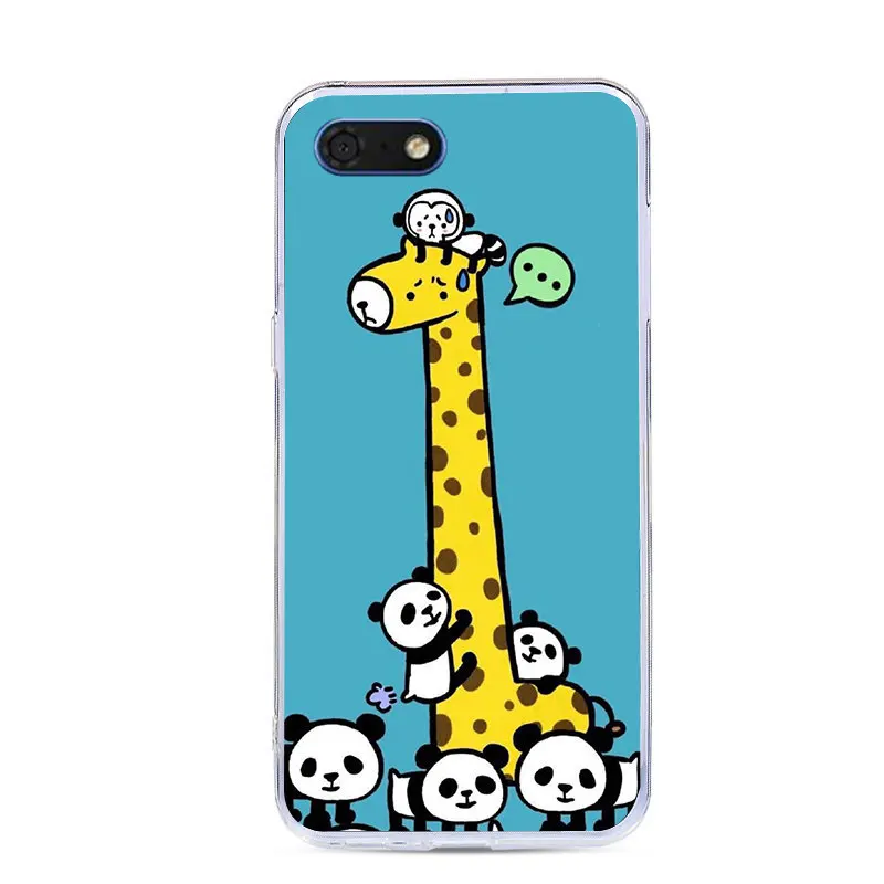 J&ampR Ultra Thin Case 5.45&quot For Huawei Y5 2018 Cover Silicone Y 5 Prime/LITE Soft Cases Phone Bags Lovely Cat |