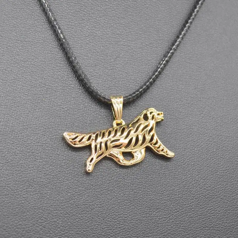 Новый стиль веревочная цепочка ювелирные изделия ожерелья в форме собаки