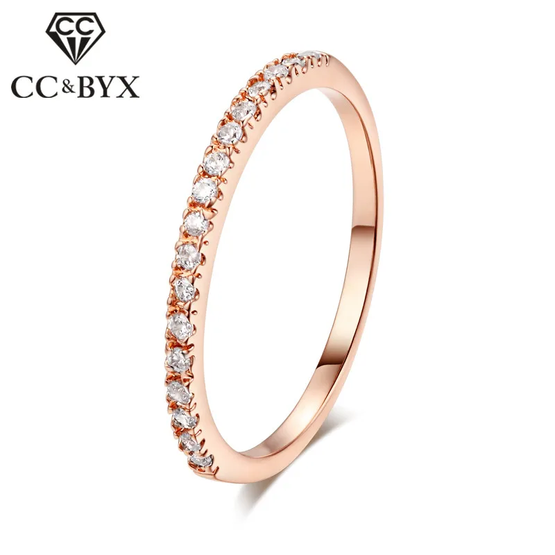 CC Ювелирные изделия Модные кольца для женщин простой дизайн классический