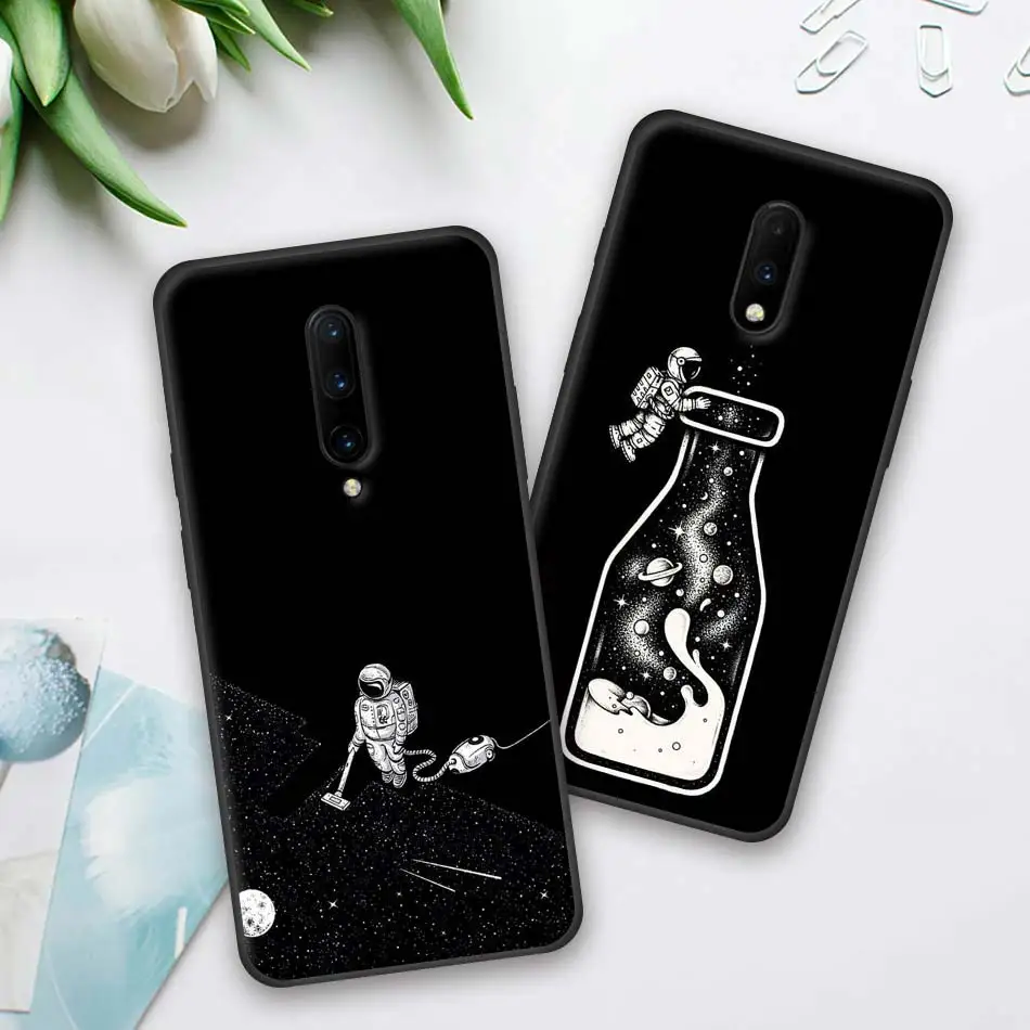 Мягкий чехол для OnePlus 7 8 Nord N100 N10 8T 7T Pro 5G Z силиконовый телефона черный из ТПУ